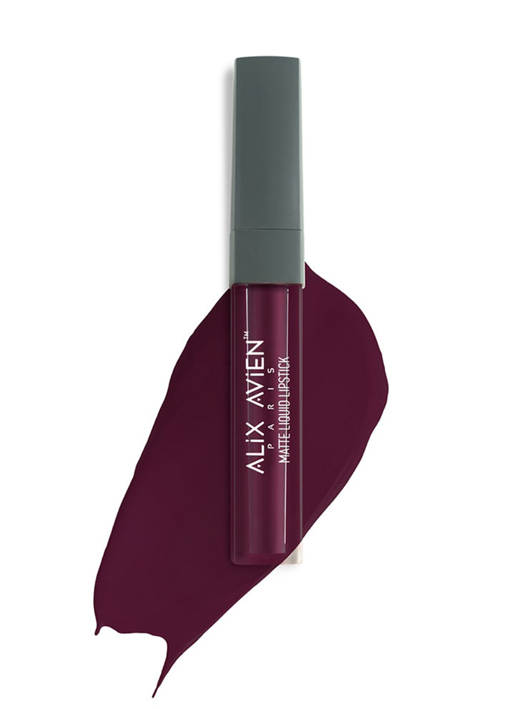 ALIX AVIEN PARIS Matte Waterproof Liquid Lipstick 3 ml - Burgundy Plum