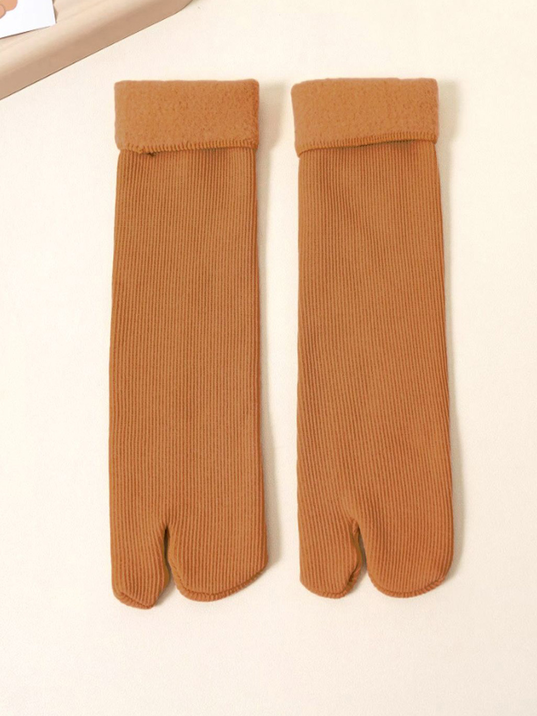 FIMS Women Striped Calf Length Thumb Socks