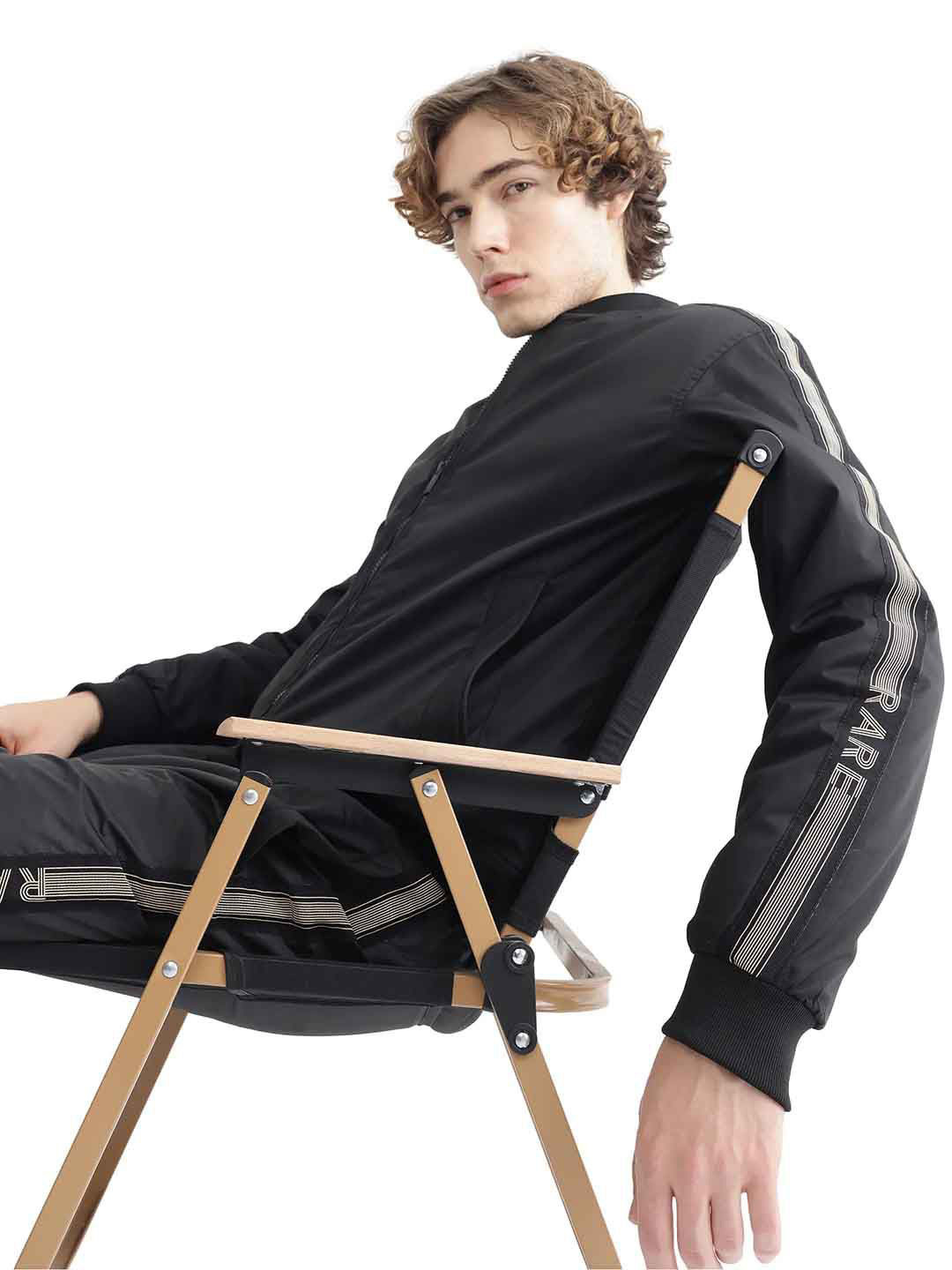 RARE RABBIT Men Bomber Jacket