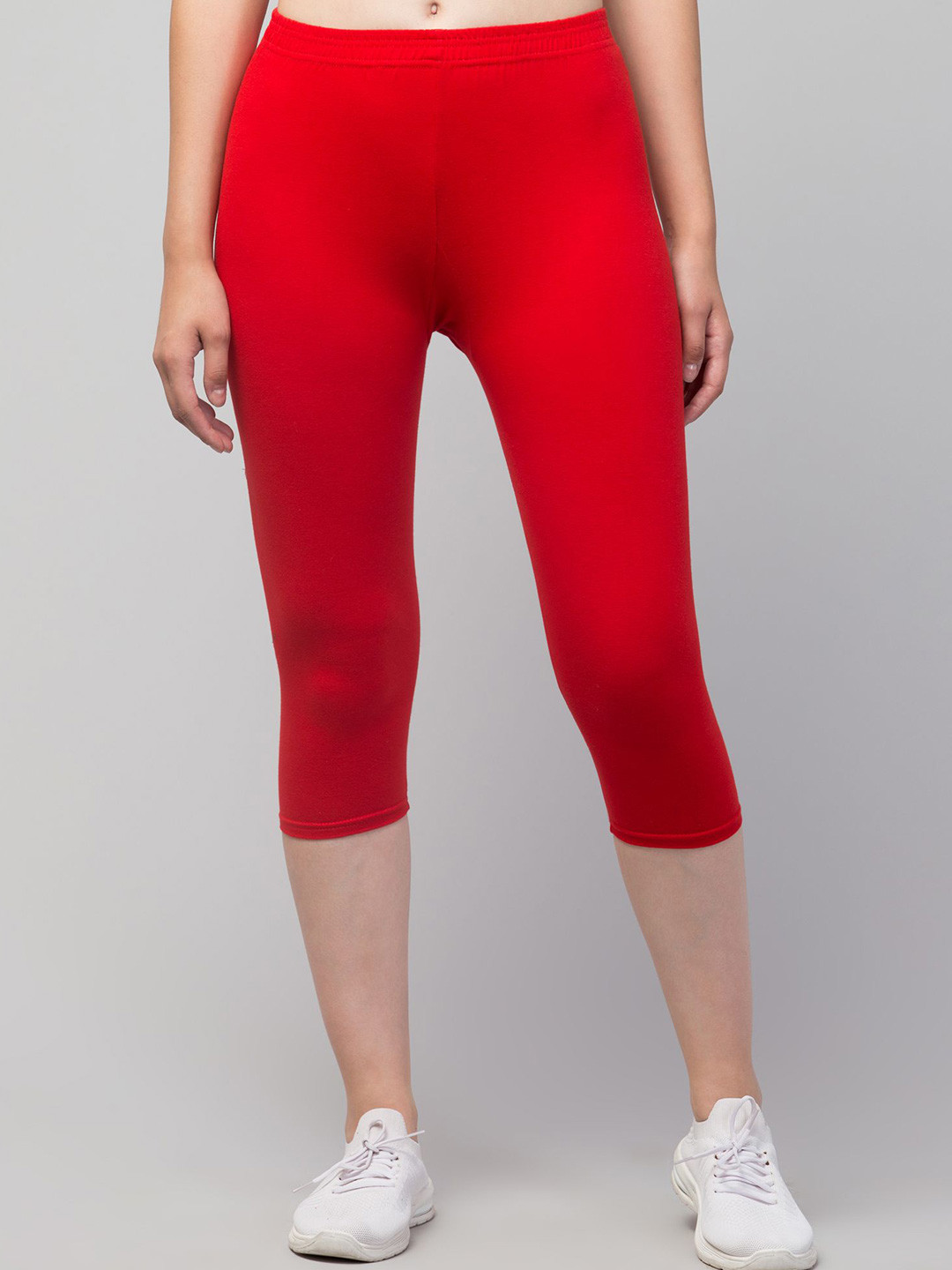 CKARFE Women Skinny Fit Capris