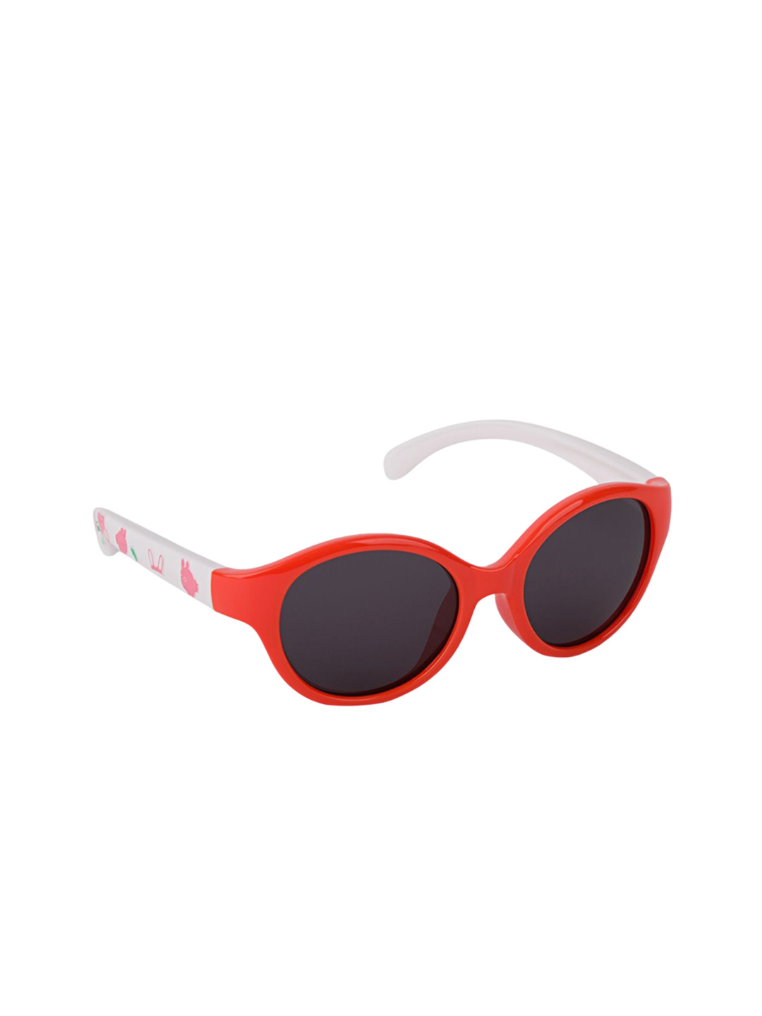 DukieKooky Unisex Kids Oval Sunglasses with UV Protected Lens