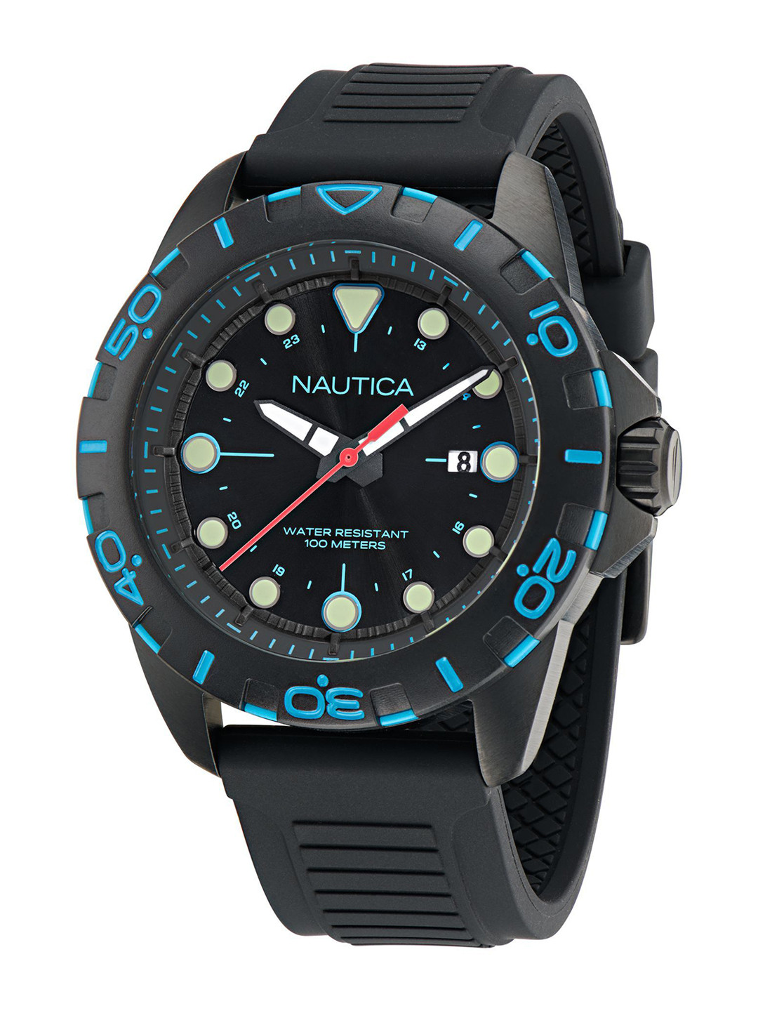 Nautica Men Embellished Dial & Straps Analogue Watch NAPNRS404