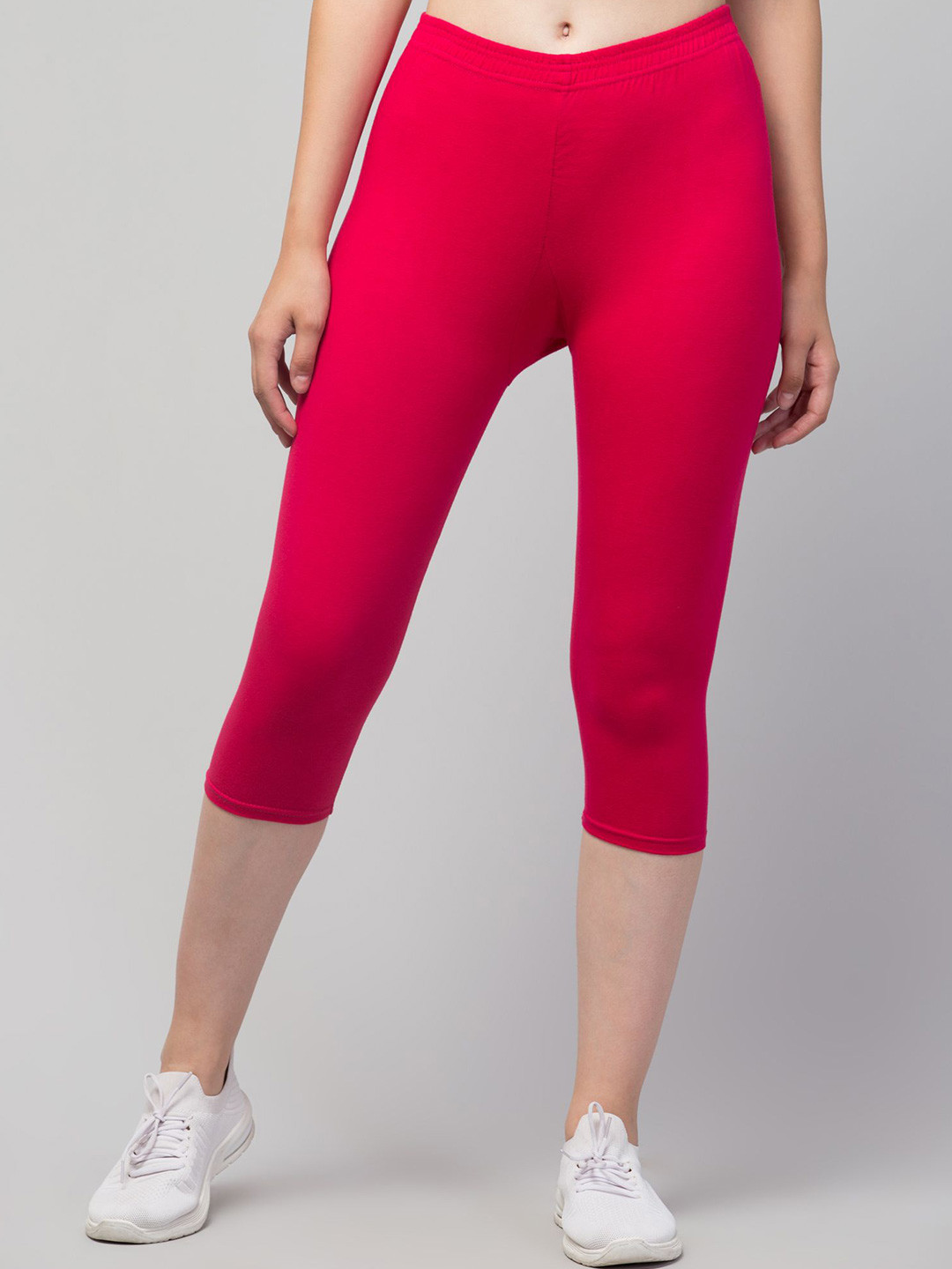 CKARFE Women Skinny Fit Capris