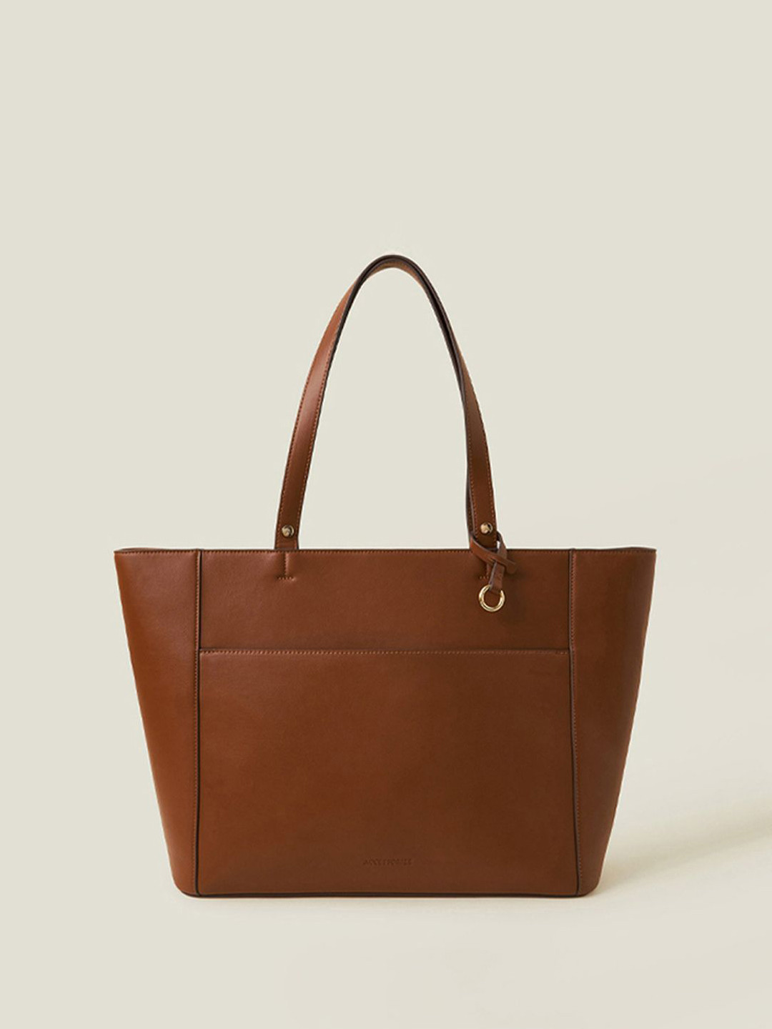 Accessorize Women Smooth Faux Leather Tote Bag