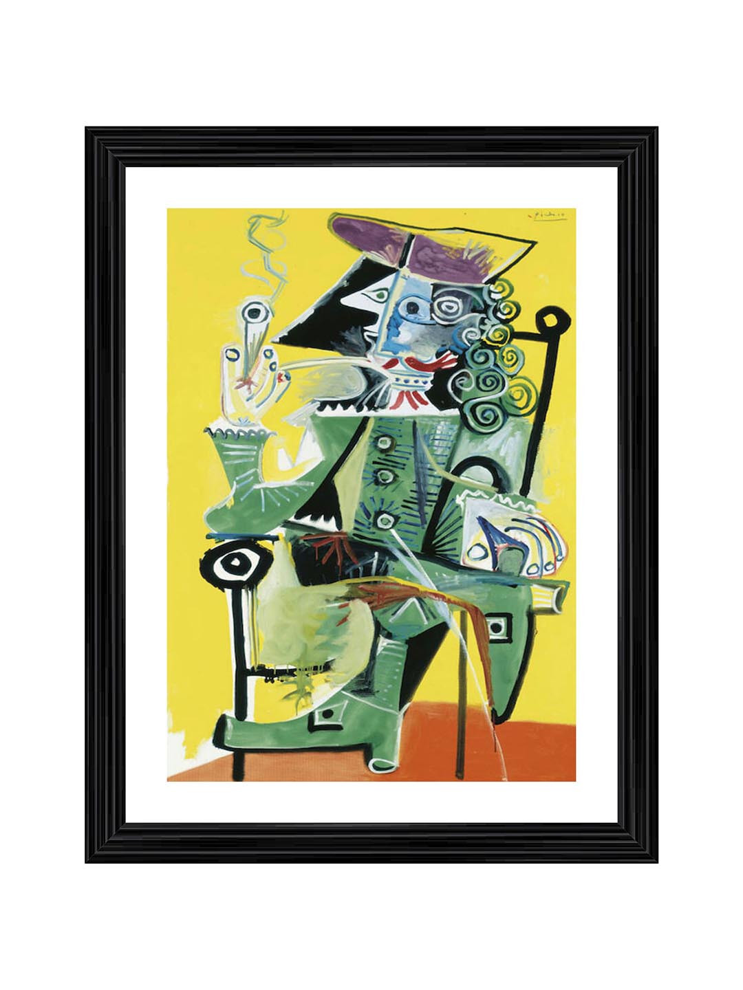 AdventuresIndia Wood Wall Rectangle Paintings Wall Art - 17.71 x 13.77In