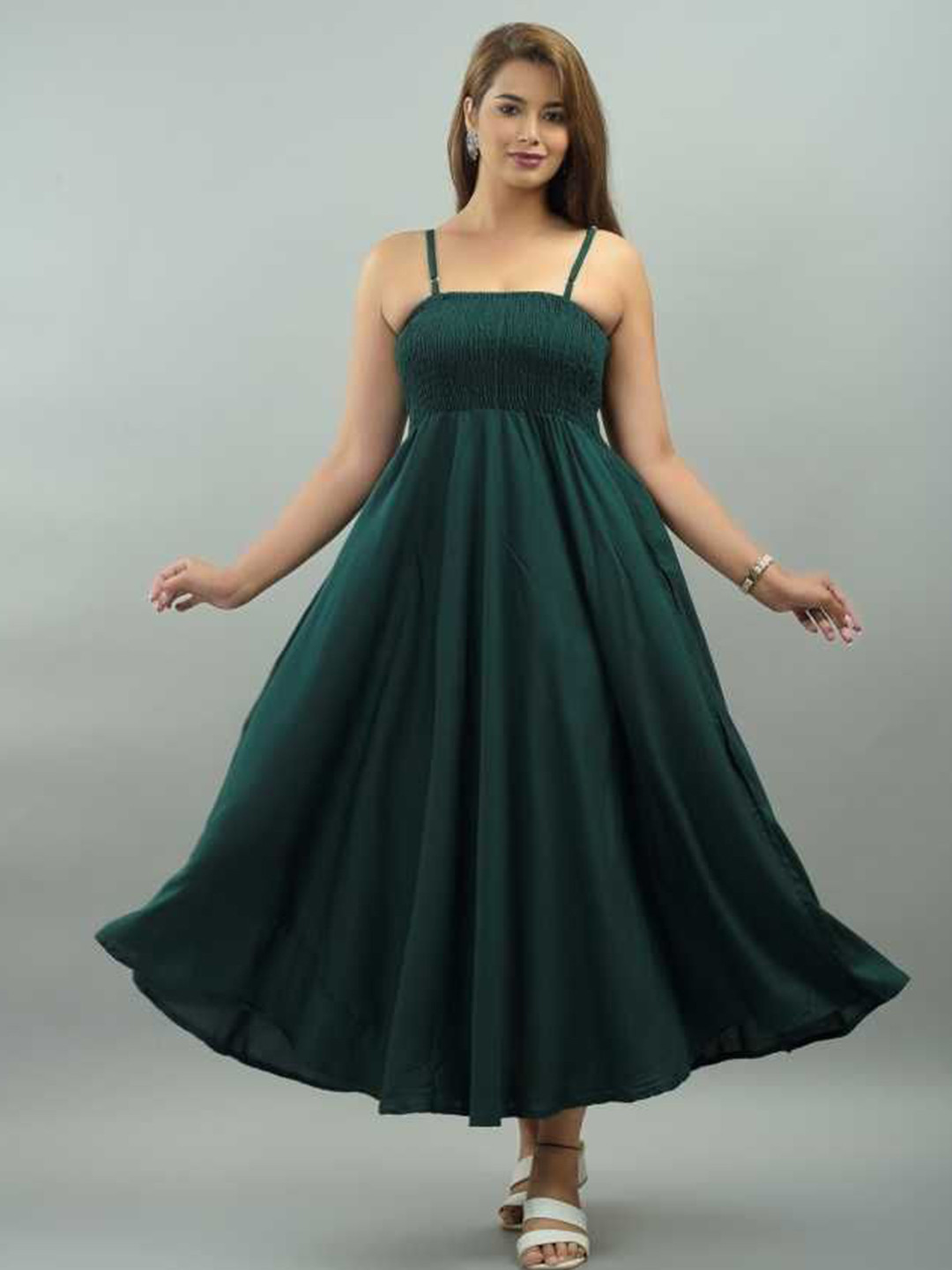 Aarti Fashion Fit & Flare Maxi Dress