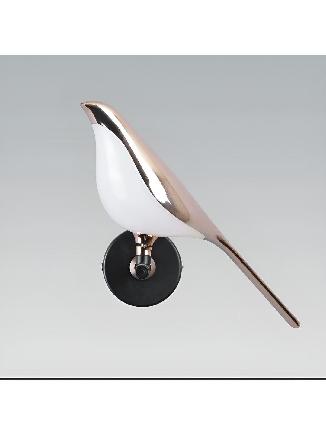 SHRI MAHAL ANTIQUES Gold-Toned Metal Traditional Wall Lamp With Bulb Pack of 1