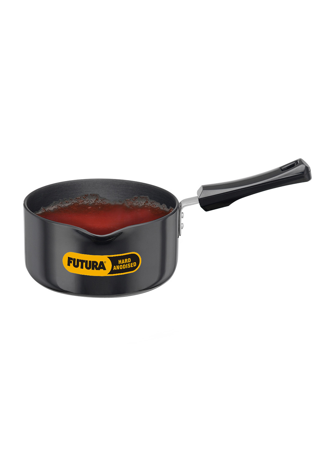 Hawkins Black Futura 2L Saucepan (IAS20)