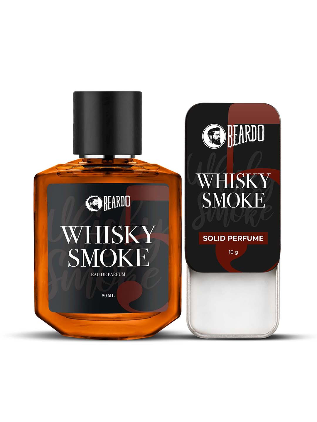 BEARDO Whisky Smoke Duo - Solid Perfume 10g & Eau De Parfum 50ml