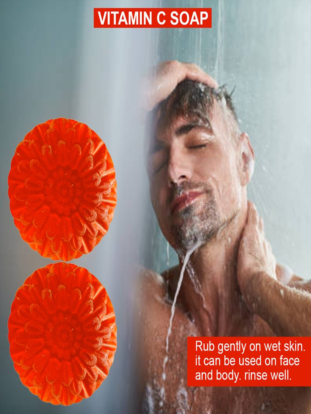 GROOVY Set Of 2 Pumpkin Perk Vitamin C Bathing Soap - 100 g Each