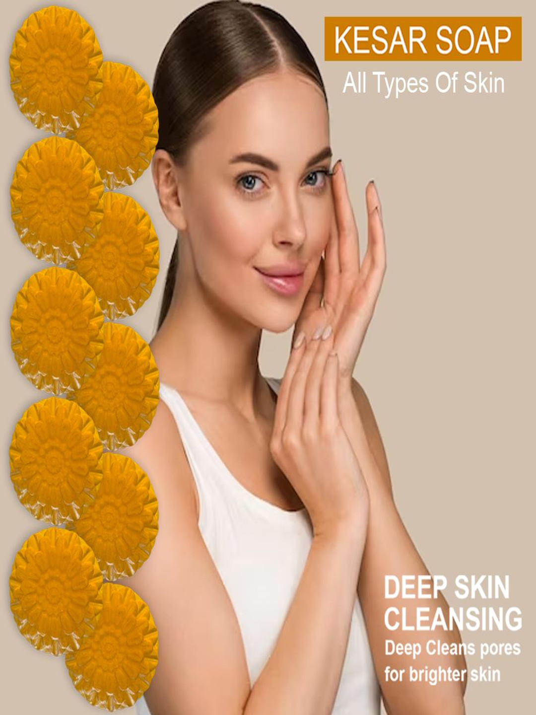 GROOVY Set Of 10 Antioxidant-rich Acai Bath Soap - 100 g Each