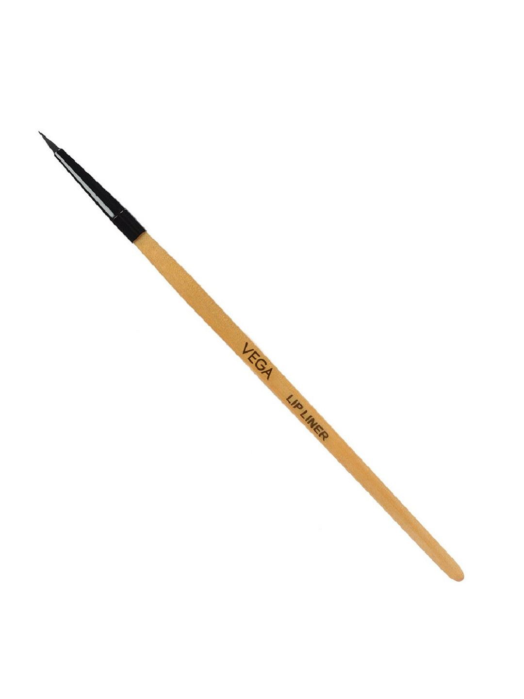 VEGA Lip Liner Brush with Wooden Handle - EV-15 - Brown