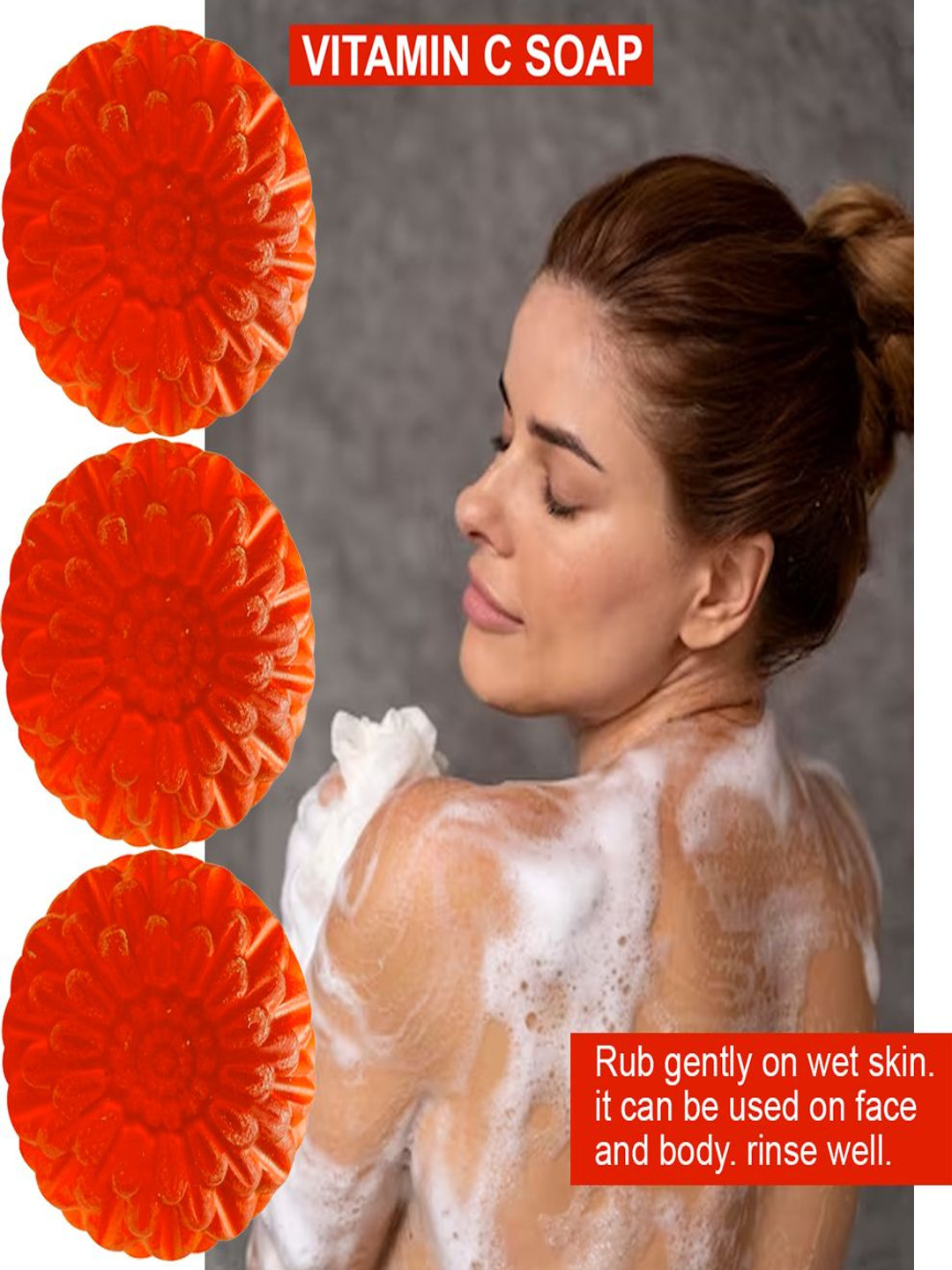 GROOVY Set Of 3 Blackberry Boost Vitamin C Bath Bar - 100 g Each