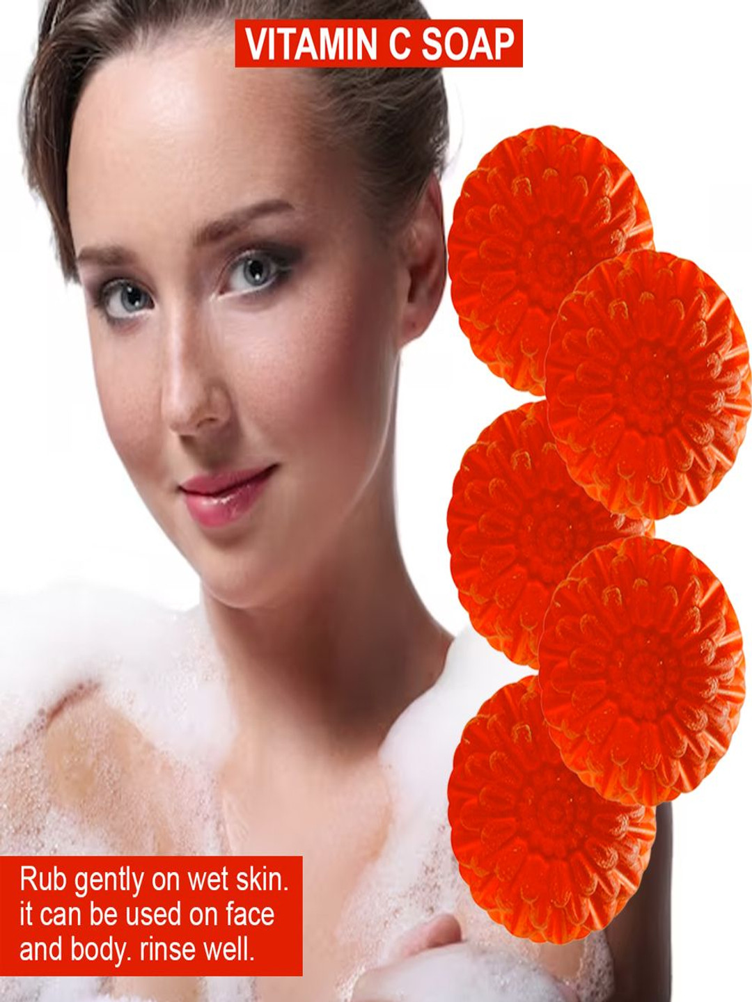 GROOVY Set Of 5 Nutmeg Nirvana Vitamin C Bathing Bar - 100 g Each