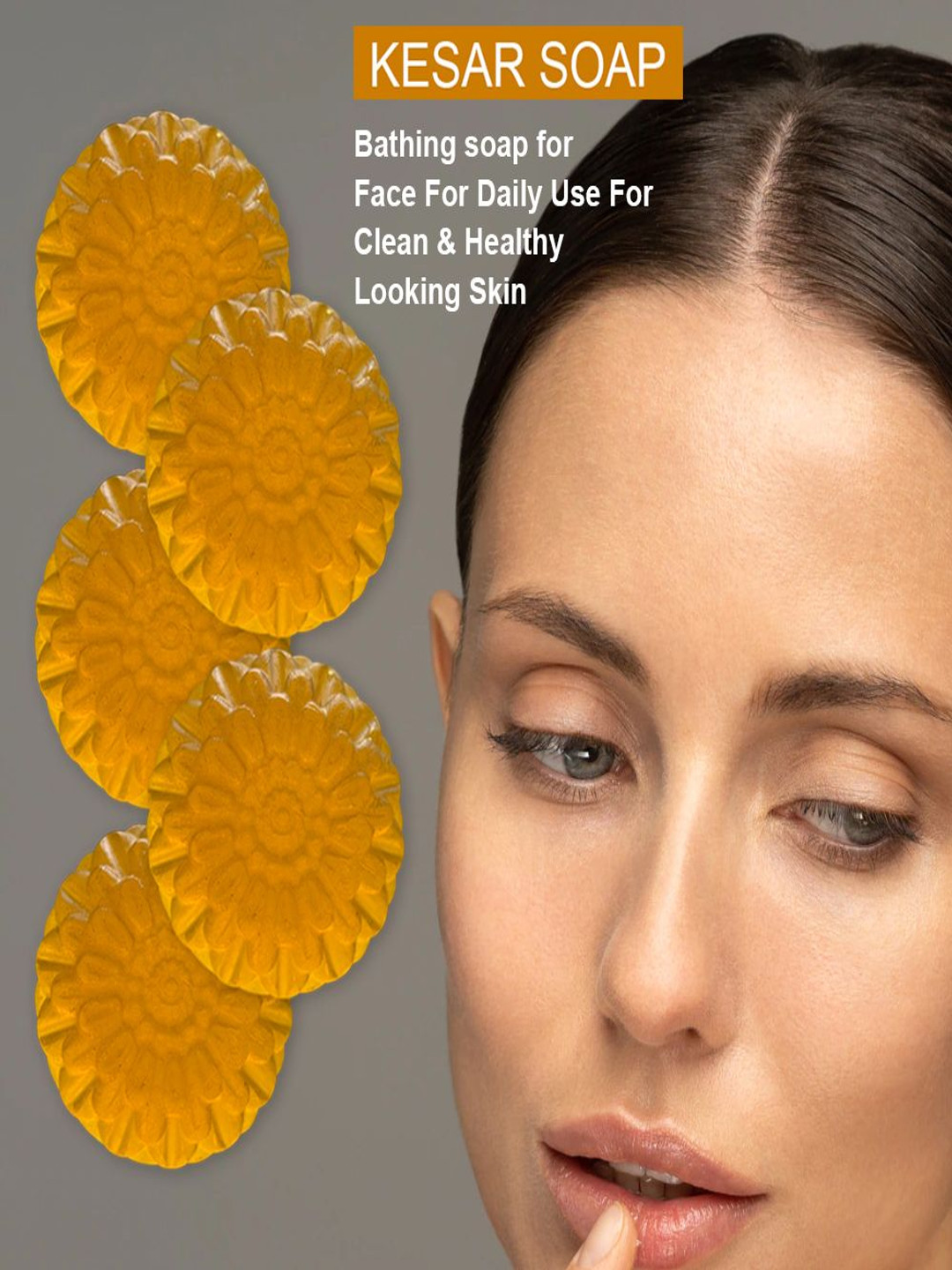 GROOVY Set Of 5 Groovy Clove Cleanse Kesar Bar - 100 g Each