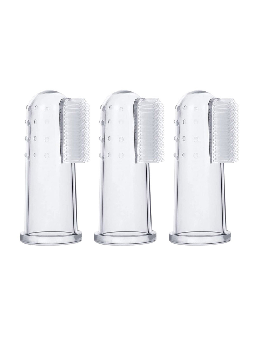 Coco Crush Set Of 3 Finger Safe, Super Soft & Gentle Dental Care Toothbrush