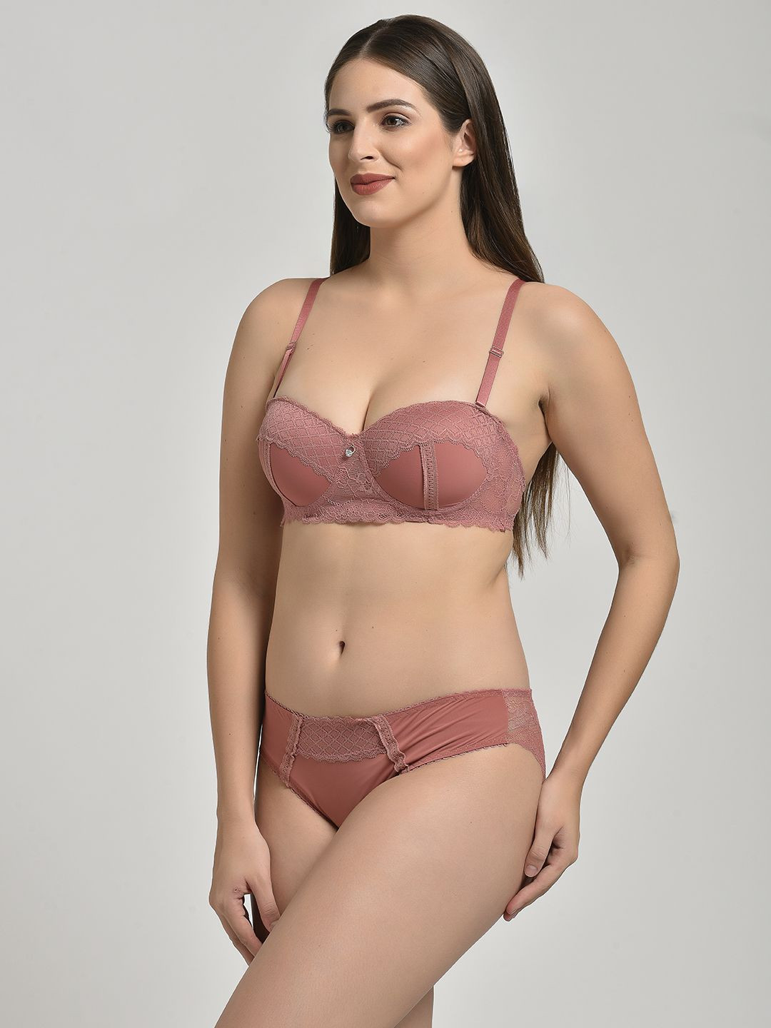 MAKCLAN Women Self-Designed Non Padded Lingerie K5213LPX