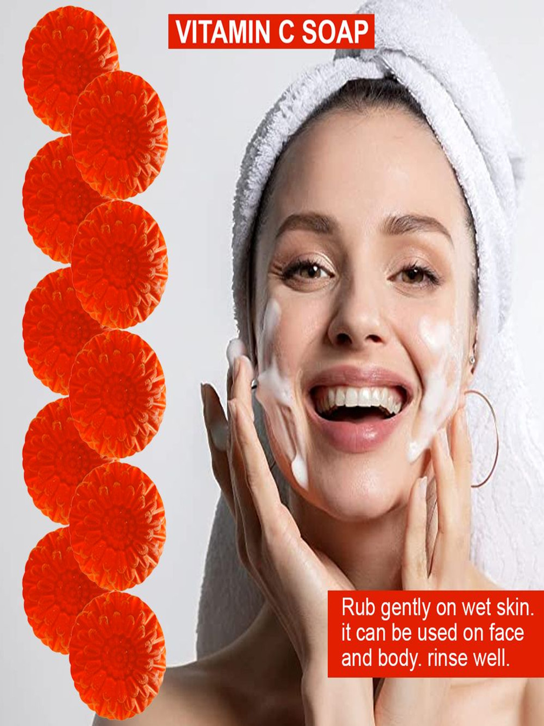 GROOVY Set Of 10 Pear Perfection Vitamin C Bar- 100 g Each