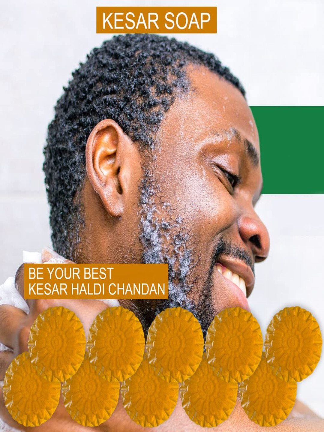 GROOVY Set Of 10 Balancing Geranium Bath Soap- 100 g Each