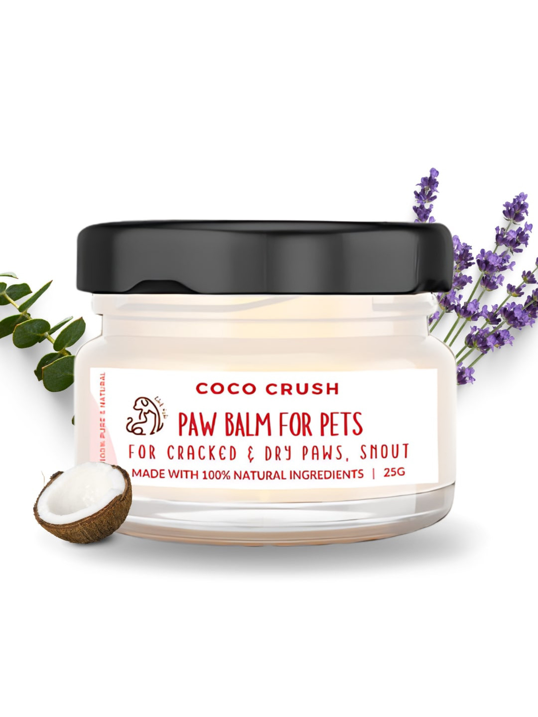 Coco Crush Natural Paw Balm for Pets- 85g