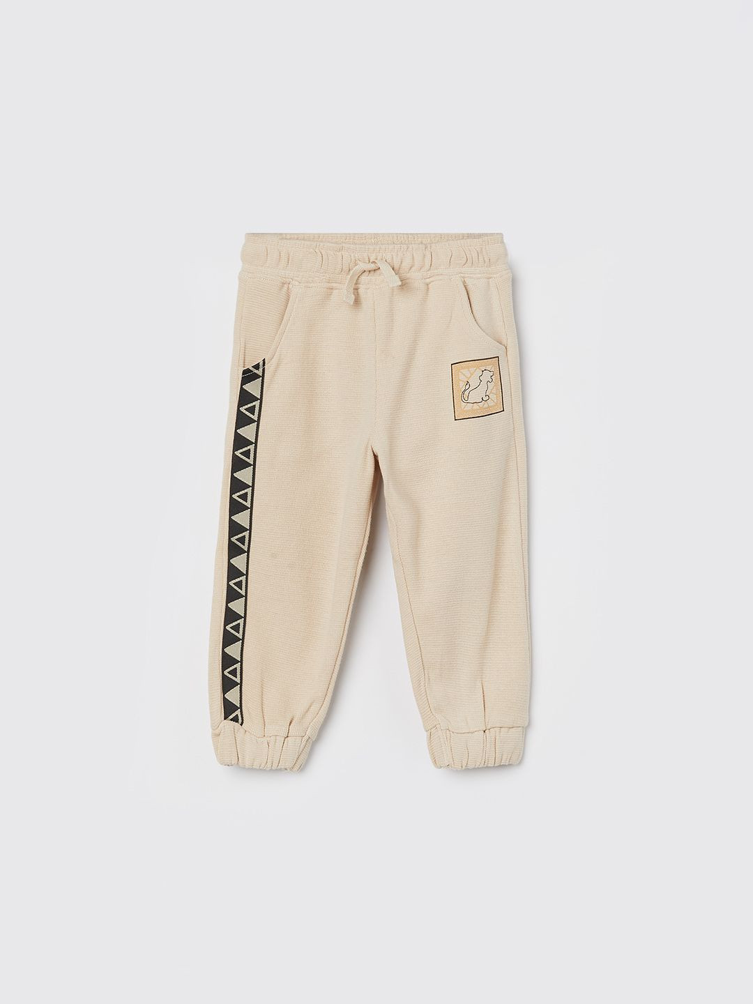 Juniors by Lifestyle Boys Lion King Solid Cotton Track Pants