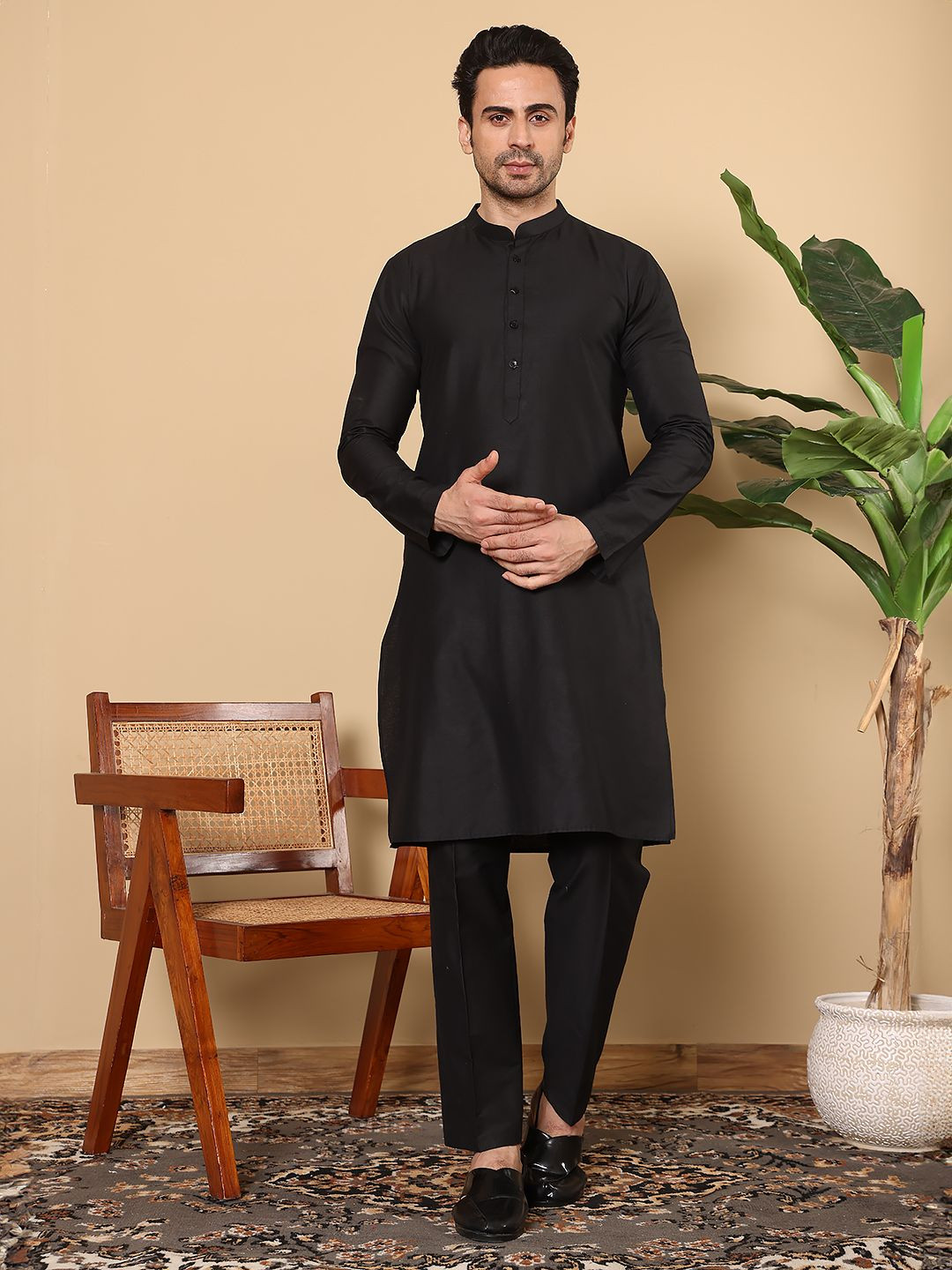 MULTI SHADES Men Regular Kurta with Pyjamas