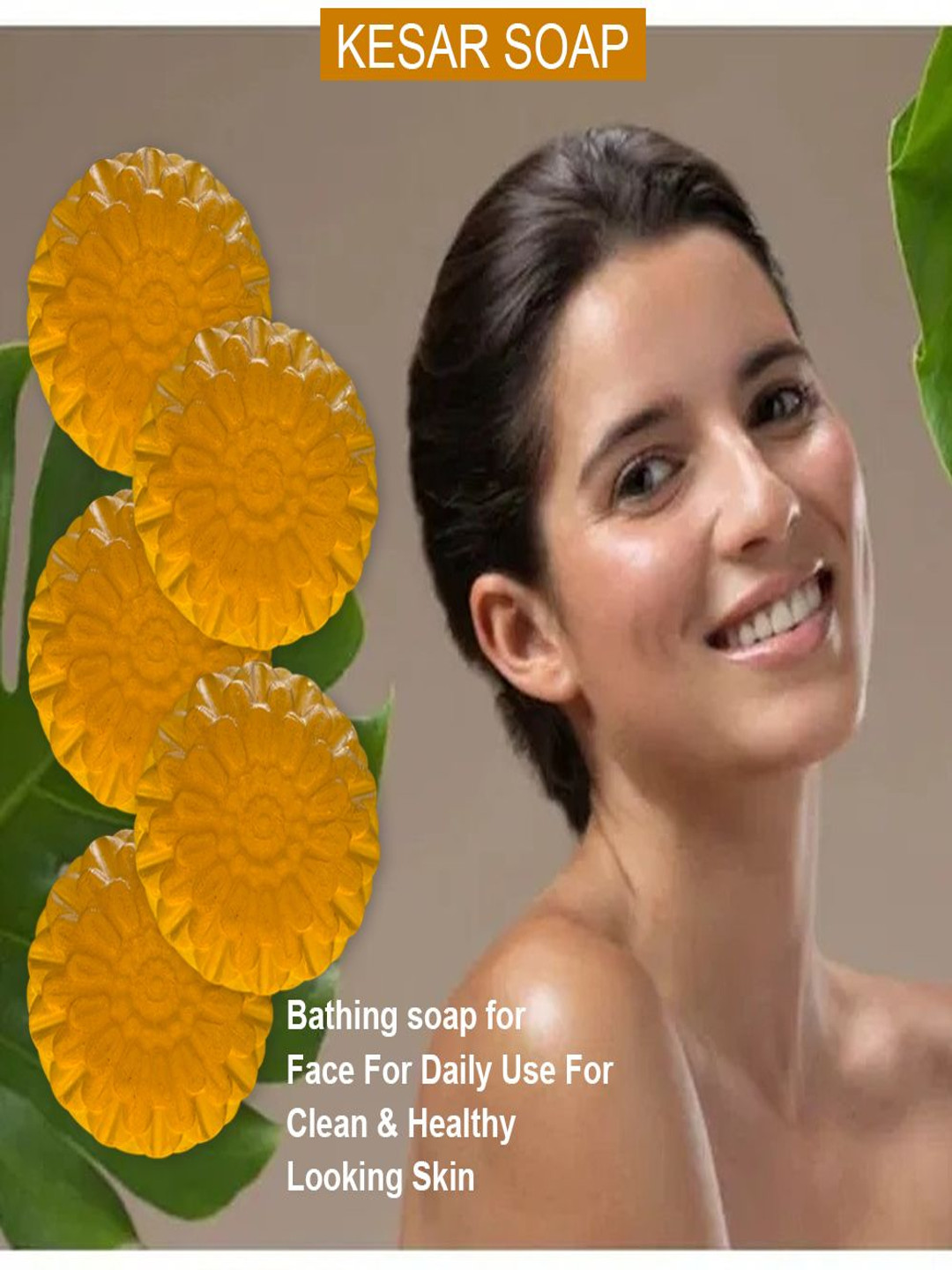 GROOVY Set Of 5 Uplifting Grapefruit Bath Soap- 100 g Each