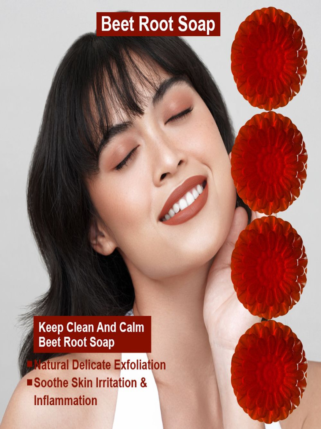 GROOVY Set Of 4 Pear Perfection Beet Root Bar- 100 g Each