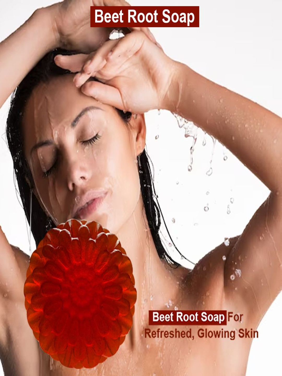 GROOVY Cinnamon Spice Beet Root Bathing Soap- 100 g