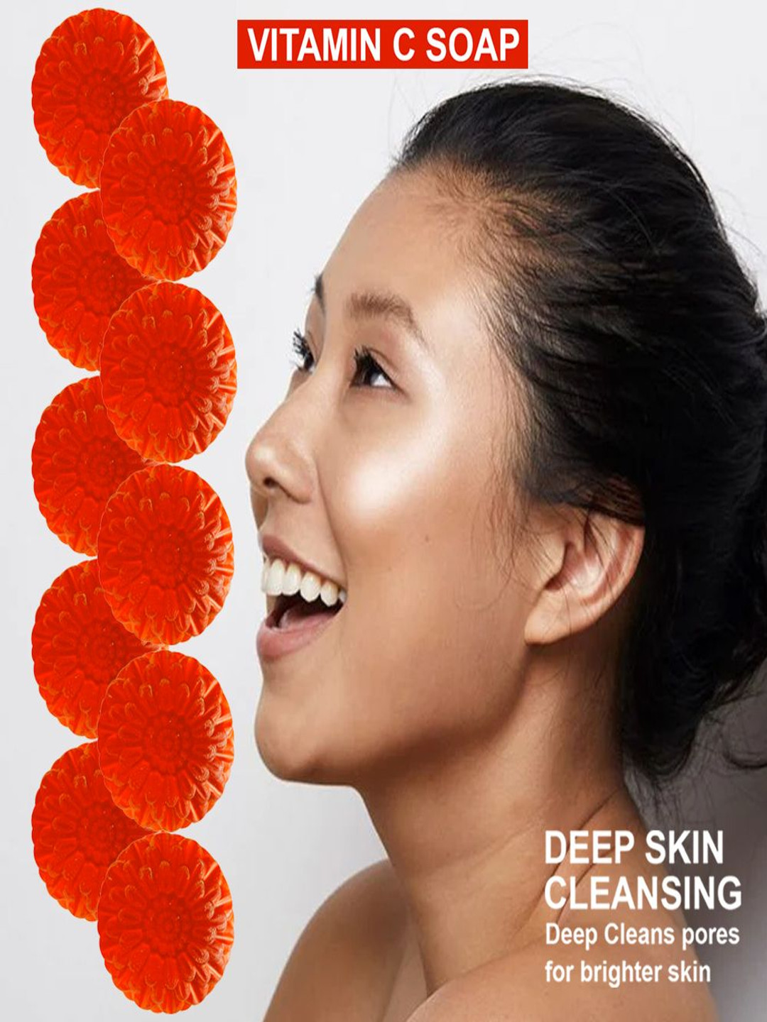 GROOVY Set Of 10 Carrot Cleanse Vitamin C Bar - 100 g Each