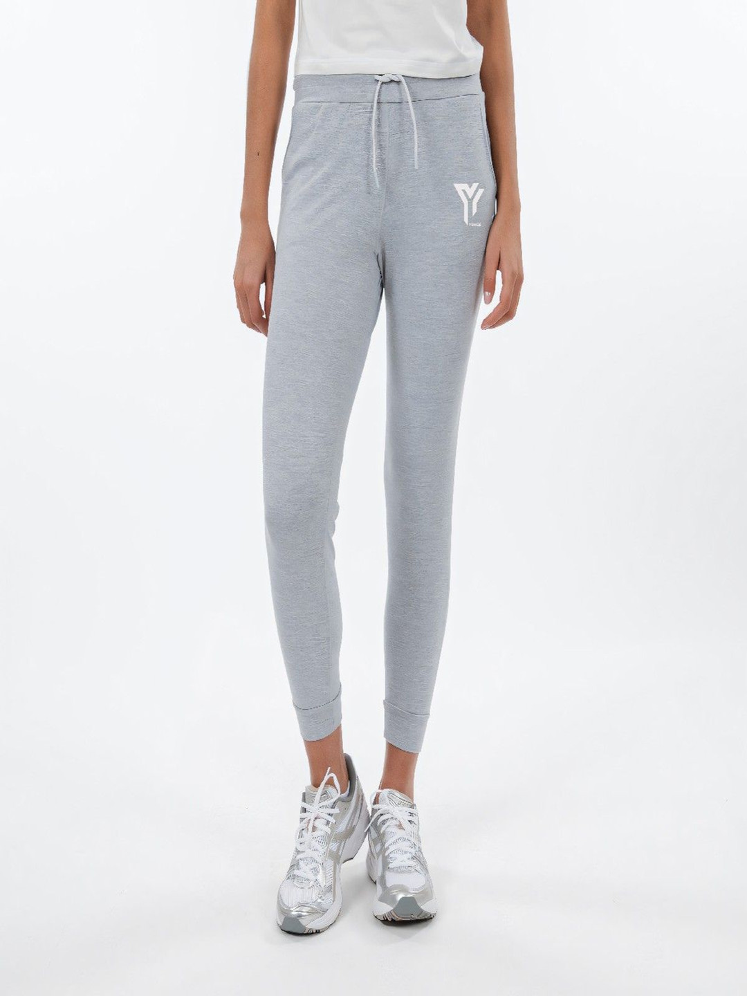 YUNEK Women Regular Fit Cotton Joggers