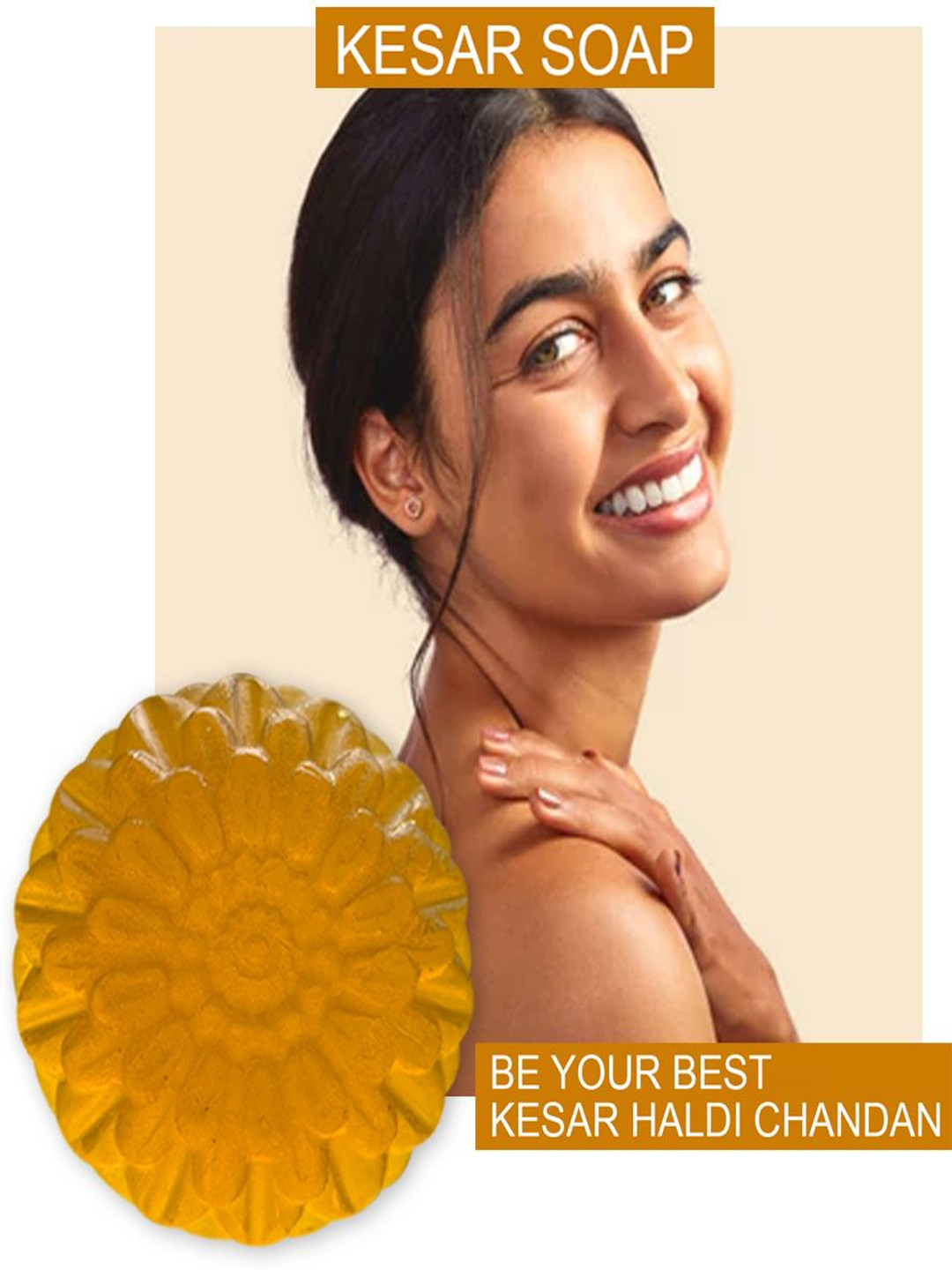 GROOVY Mango Magic Kesar Bath Bar - 100 g