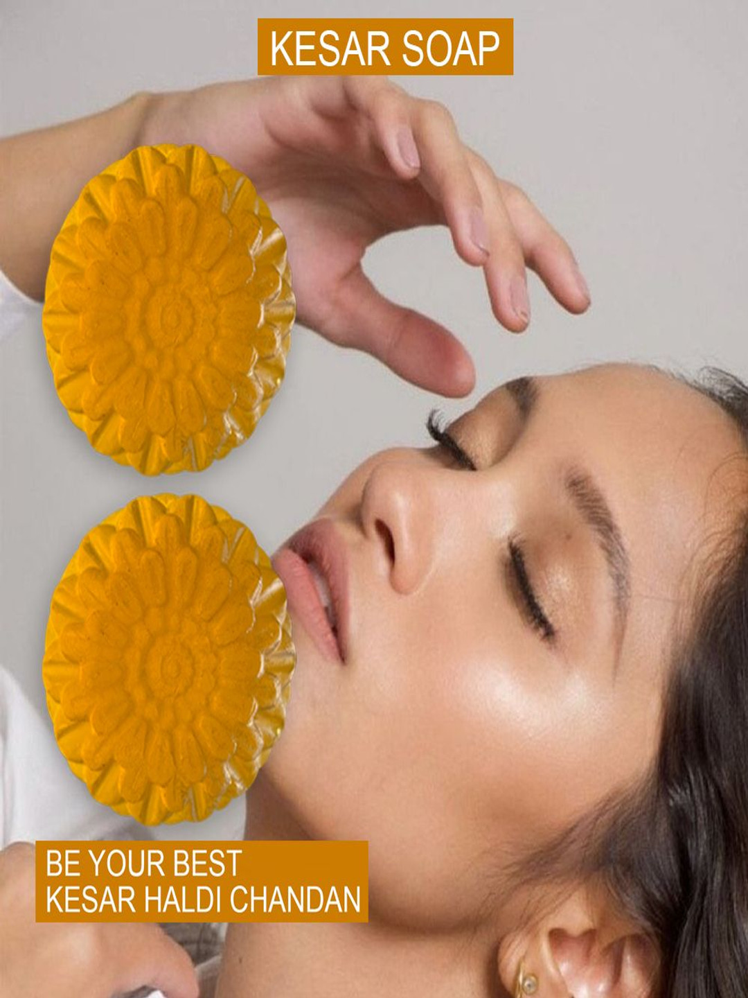 GROOVY Set Of 2 Passionfruit Paradise Kesar Bathing Bar - 100 g Each