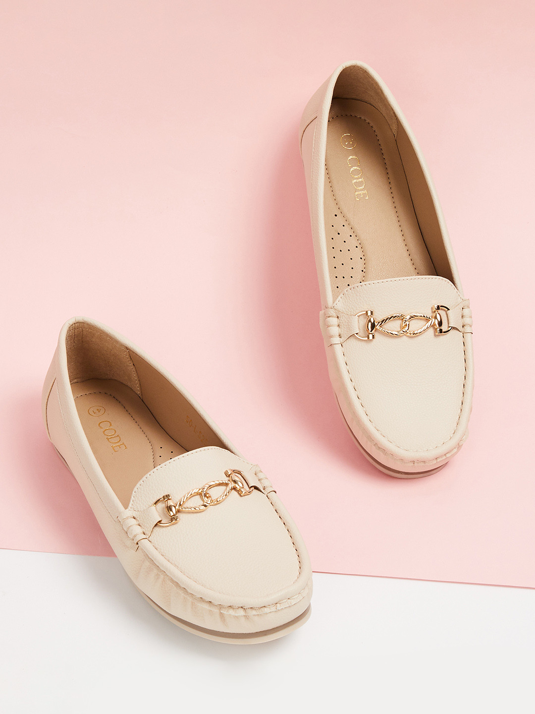 CODE by Lifestyle Women Round ToeHorsebit Loafers