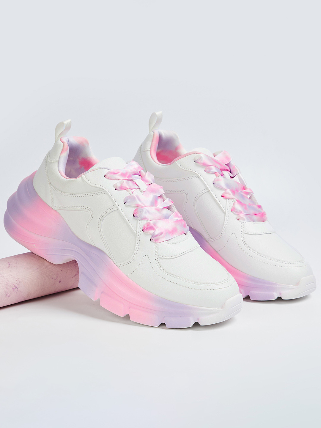 Ginger by Lifestyle Women PU Fashion Sneakers