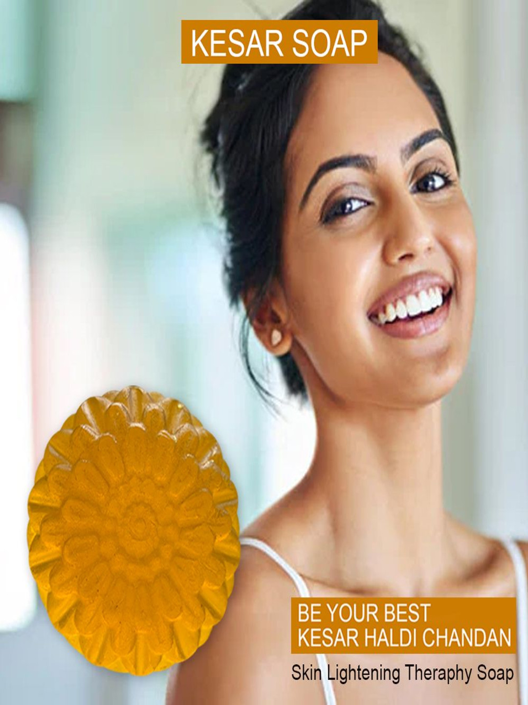 GROOVY Walnut Wonder Kesar Bath Bar - 100 g