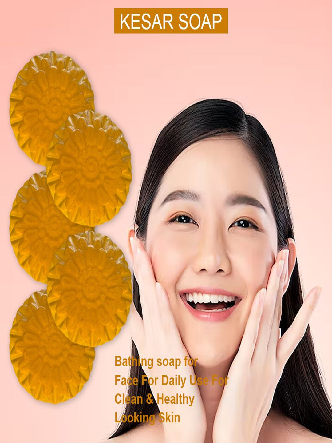 GROOVY Set Of 5 Onion Oasis Kesar Bar- 100 g Each