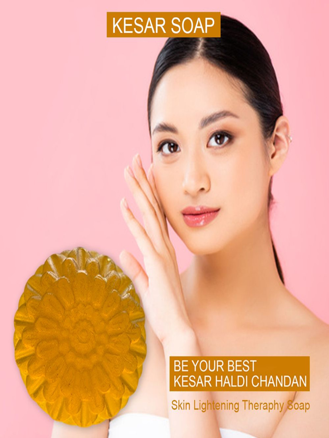 GROOVY Apple Aura Kesar Bath Bar  - 100 g