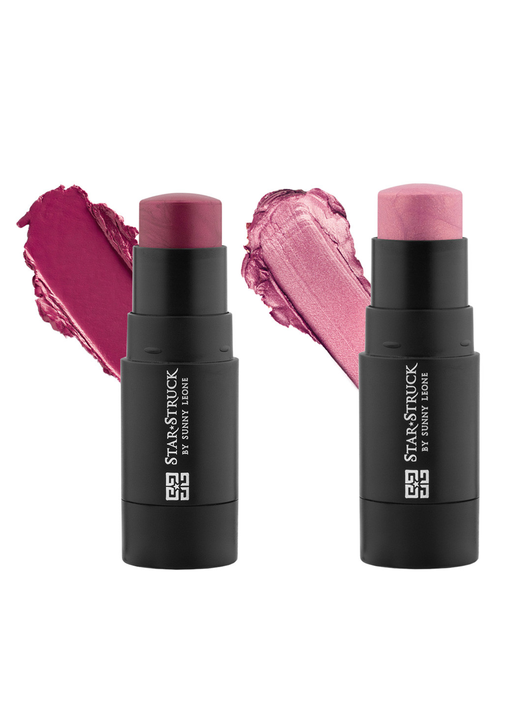 STARSTRUCK BY SUNNY LEONE Set of Blush Stick - Crayberry & Highlighter Stick - Strawberry