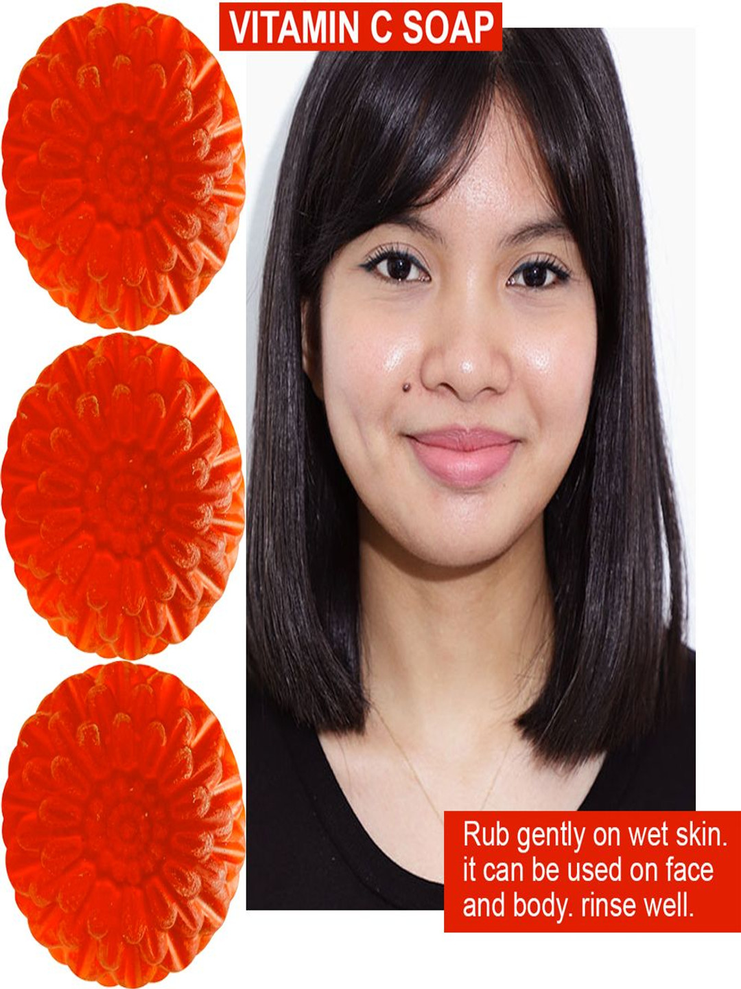 GROOVY Set Of 3 Plum Pleasure Vitamin C Bath Bar - 100 g Each