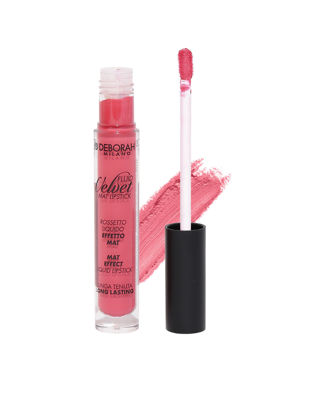 Deborah Milano Loud Coral Fluid Velvet Matte Lipstick 10
