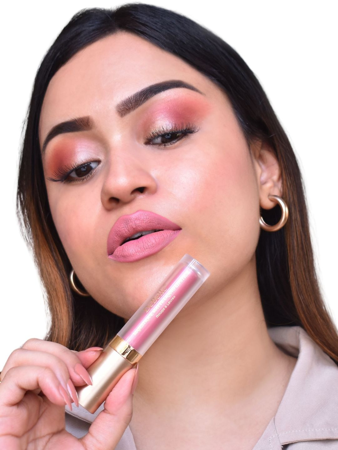 DeBelle Majestique Matte Long Lasting Liquid Lipstick 3.5 ml - Luscious Louise 01