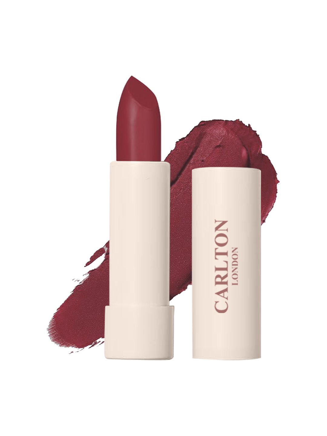 Carlton London Glitterati Matte Lipstick with Vitamin E - Bare Berry CM02