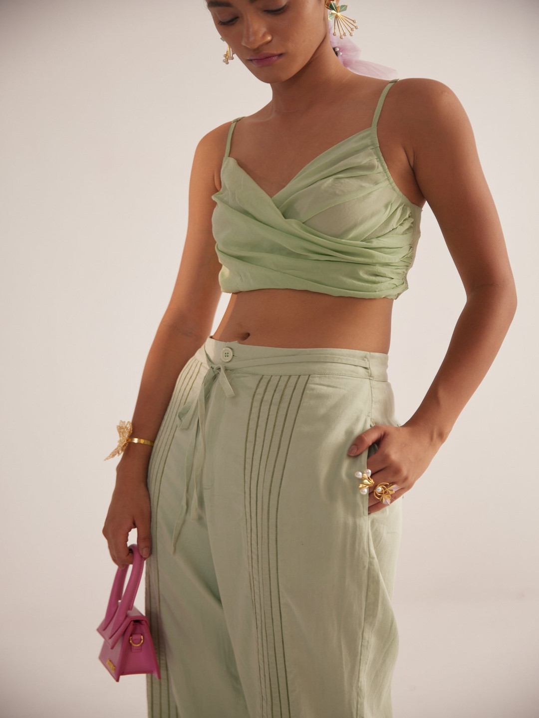 Western Era Cotton Bralette Crop Top