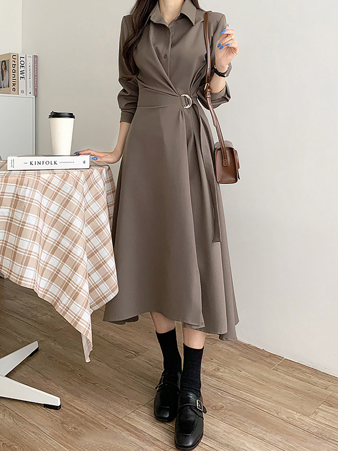 JC Mode A-Line Midi Dress