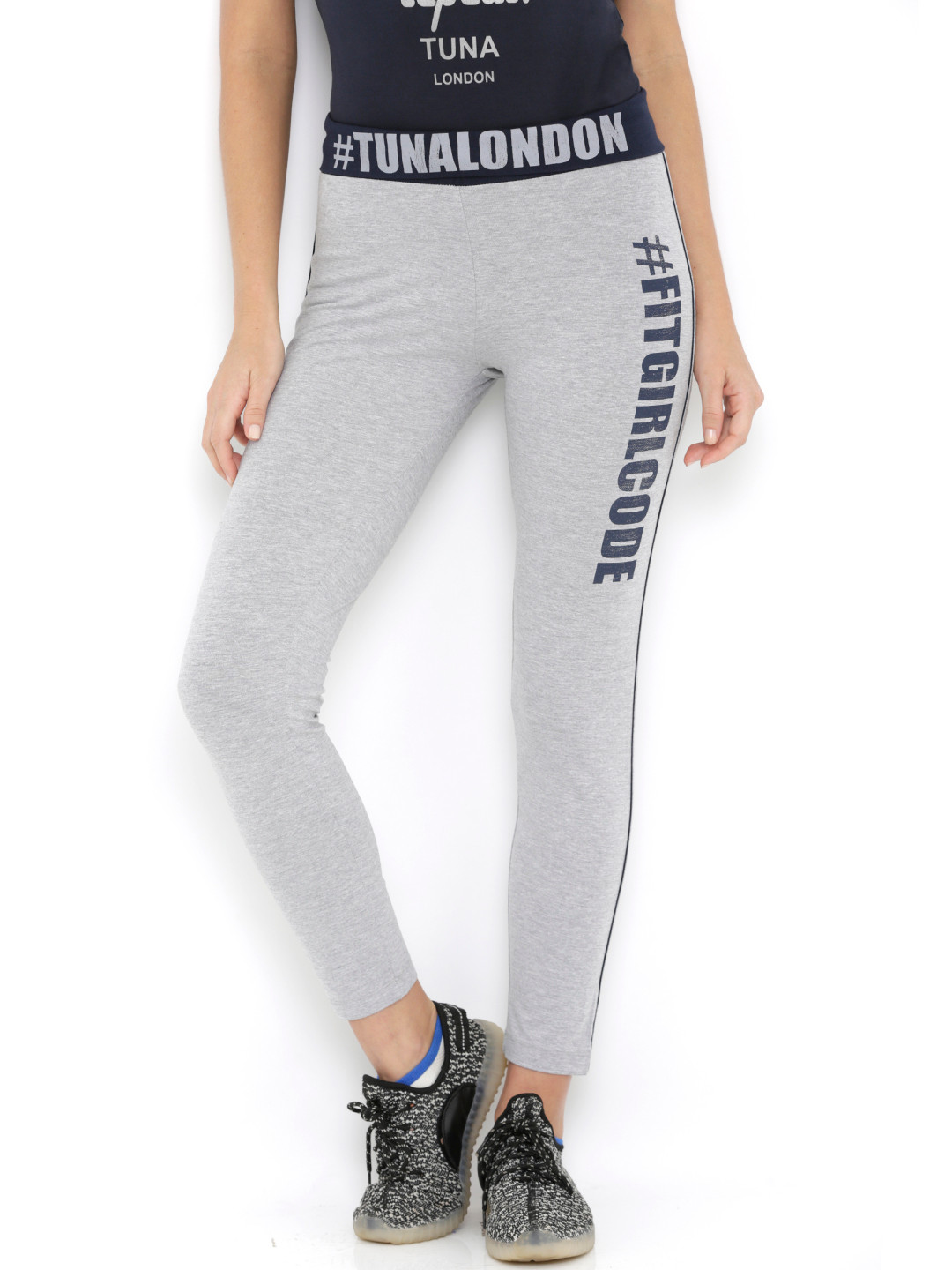 Tuna London Active Women Narrow Fit Mid Rise Track Pants