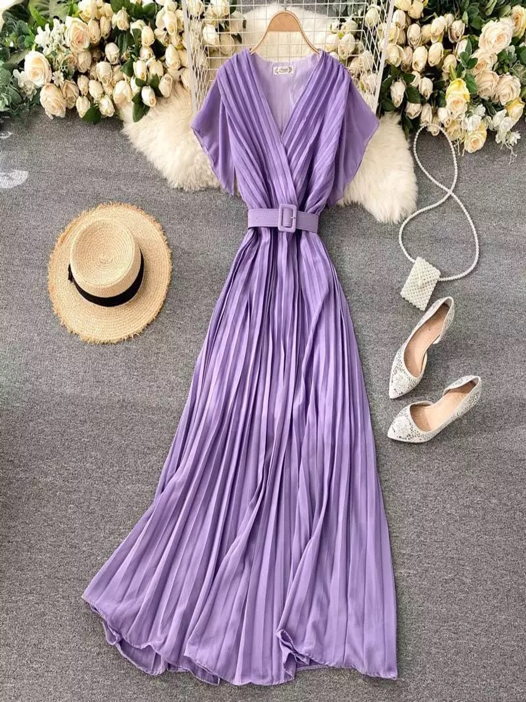 Miss Mosa By Akanksha  Georgette Maxi Dress