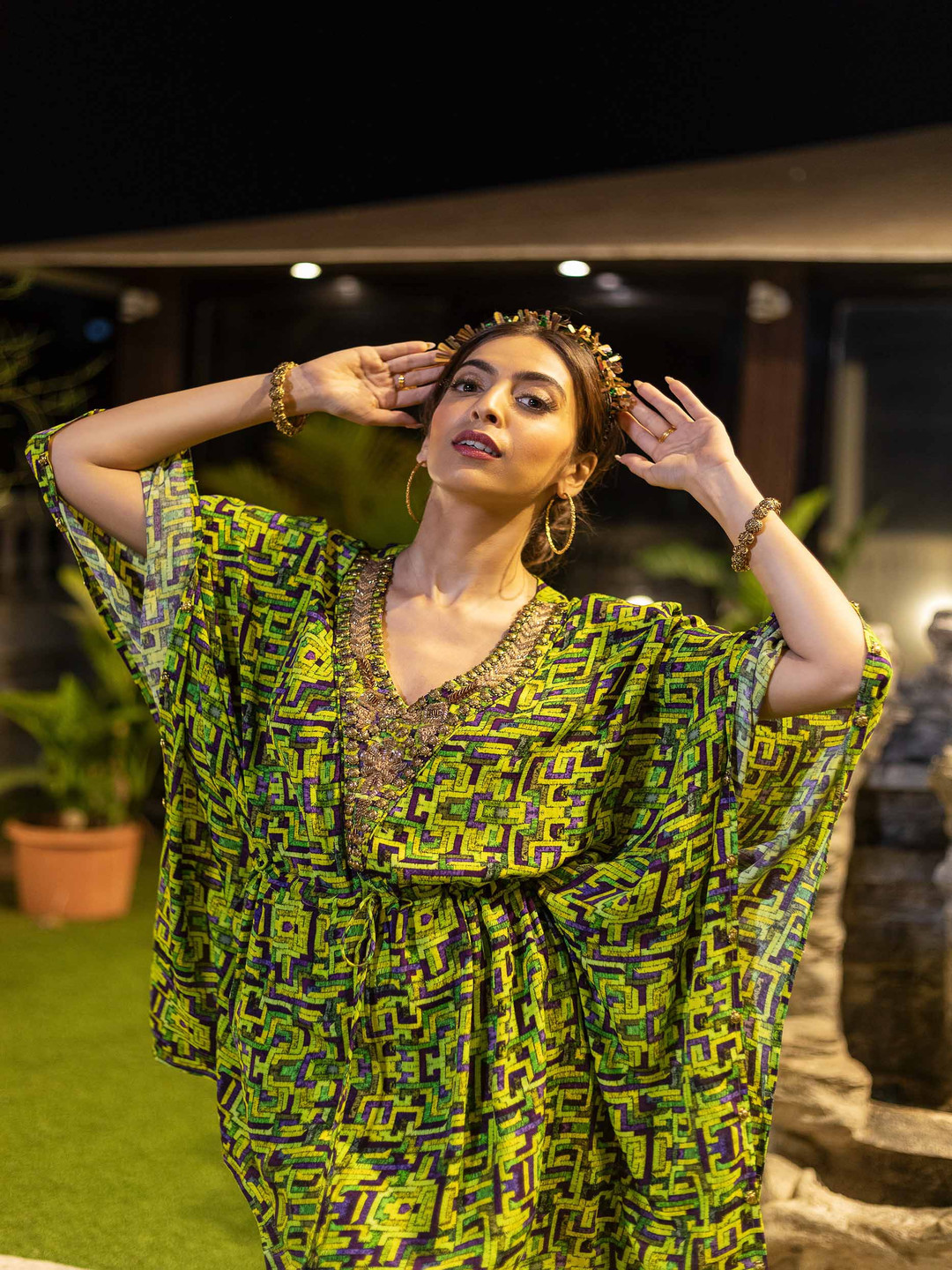 Mehak Murpana Printed Regular Kurta with Sharara