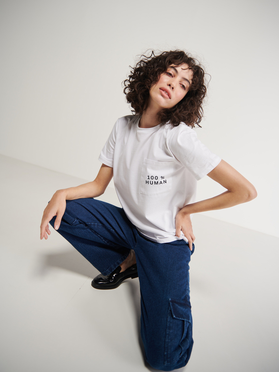 SOTBELLA Women High-Rise Low Distress Jeans