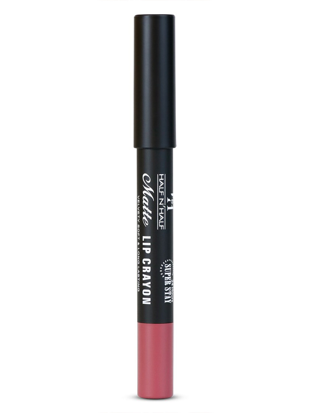 Half N Half Matte Lip Crayon - Soft Blush
